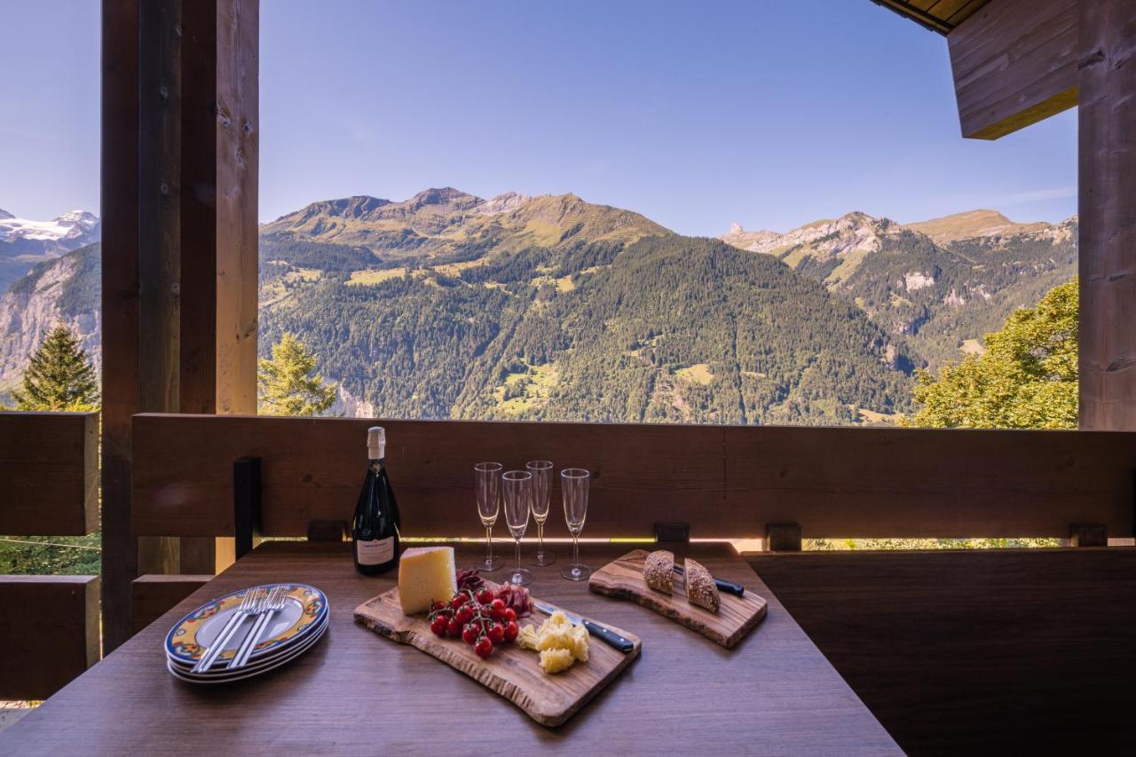 Chalet Primula Penthouse Венген Екстериор снимка