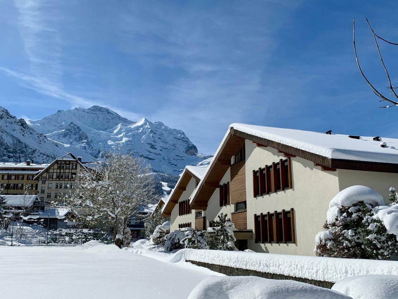 Chalet Primula Penthouse Венген Екстериор снимка